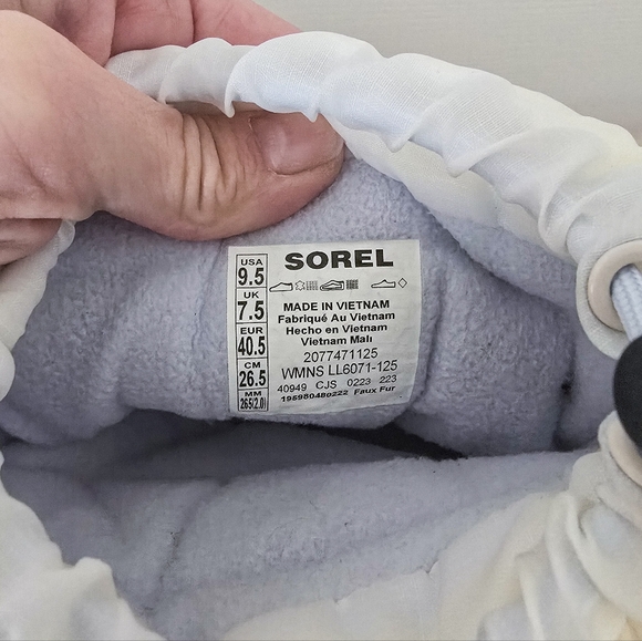 Sorel X Free People Movement Kinetic Impact Nxt Waterproof Boots Size 9.5 - Picture 10 of 12